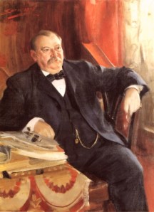 Painting of Grover Cleveland
